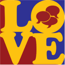 Languages Love photo sculptures