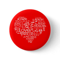 Languages of Love Heart Pins