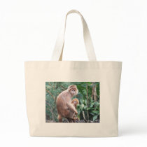 Langur Monkey Mother & Baby Bag