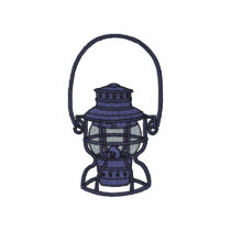 Lantern embroidered shirts