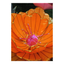 Lantern Flower at Taipei Lantern Festival 2012 Personalized Invitation