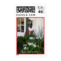 "Lantern Flowers" cards & stamps