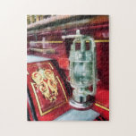 Lantern on Old Fire Truck Puzzle