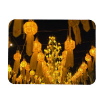 Lanterns for Loi Krathong festival. Magnets