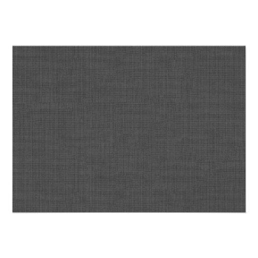 Lanterns on Gray Burlap Wedding Invitation