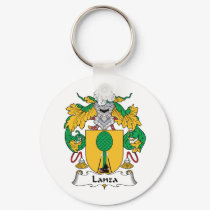 Lanza Family Crest keychains by coatsofarms Lanza Family Crest keychains