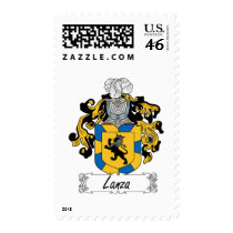 Lanza Family Crest postage by coatsofarms Lanza Family Crest postage