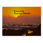 Lanzarote Sunset Post Card
