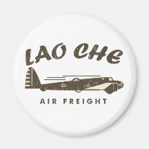 LAO-CHE air freight2a Fridge Magnets