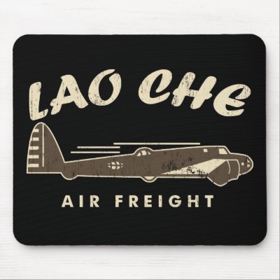 LAO-CHE air freight3 Mouse Pad by strk3