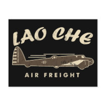 LAO-CHE air freight3 postcards by strk3 LAO-CHE air freight3 postcards