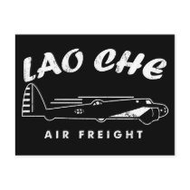 LAO-CHE air freight postcards