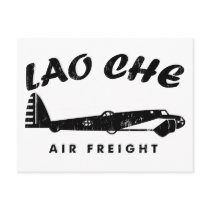 LAO-CHE air freightb postcards by strk3 LAO-CHE air freightb postcards