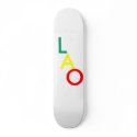 LAO Rasta skateboards by monsteremerica LAO Rasta skateboards
