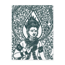 LAO - THAI - CAMBODIA BUDDHIST ANGEL GOD postcards