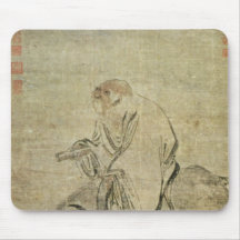 Lao-tzu  riding his ox, Chinese, Ming Dynasty Mousepads