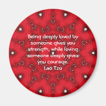 Lao Tzu Wisdom Quotation Saying Magnet