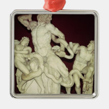 Laocoon, Hellenistic original, 1st century Christmas Ornament