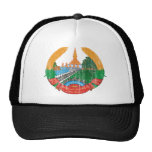 Laos Coat Of Arms Hat