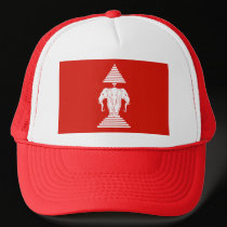 Laos Flag hats