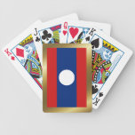 Laos Flag Playing Cards