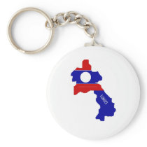 Laos Keychain