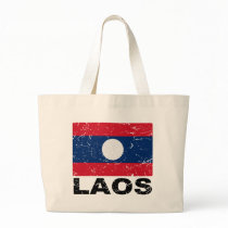 Laos Vintage Flag Bag