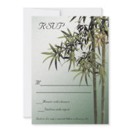 Lap of Nature - RSVP Cards invitation