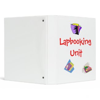 Lapbooking Unit Binder binder