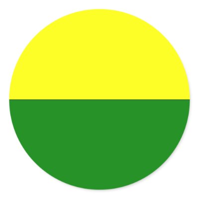 lapintada, Kolumbien Runder Sticker von bestflag