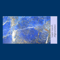 Lapis Lazuli, Afghanistan photo cards