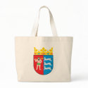 Lapland Coat of Arms Tote Bag by FlagTshirts Lapland Coat of Arms Tote Bag