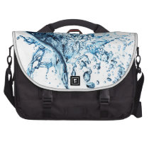Laptop Bag - sparkling water splash commuterbag