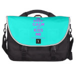 [Crown] keep calm and kiss me  Laptop Bags