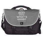 [No Crown] you must know what's good?  Laptop Bags