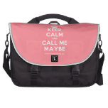 [Crown] keep calm and call me maybe  Laptop Bags