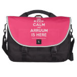 [Crown] keep calm and arruum is here  Laptop Bags