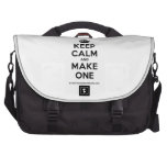 [Crown] keep calm and make one  Laptop Bags