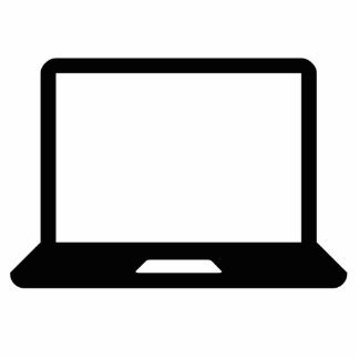 Laptop Computer Acrylic Cut Out