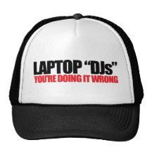 Laptop DJs Trucker Hats