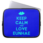 [Two hearts] keep calm and love eunhae  Laptop/netbook Sleeves Laptop Sleeves