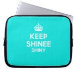 [Crown] keep shinee shiny  Laptop/netbook Sleeves Laptop Sleeves