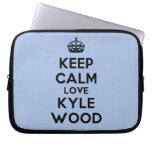 [Crown] keep calm love kyle wood  Laptop/netbook Sleeves Laptop Sleeves