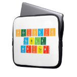 Periodic Table Writer Laptop/netbook Sleeves Laptop Sleeves
