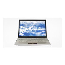 Laptop Personalized Photo Card