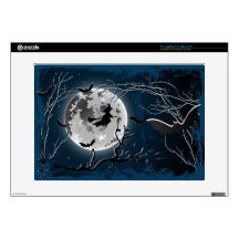 LapTop Skin Happy Halloween