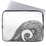 Laptop Sleeve with a Zentangle Ornament