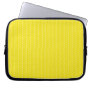 Laptop Sleeve Yellow Glitter