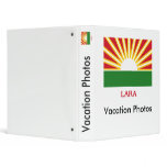 Lara Flag with Name Binder