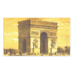 L'Arc de Triomphe, Paris 1840 Business Card Templates at Zazzle